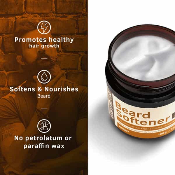 Ustraa Beard Softener (Woody) - 100 Gm