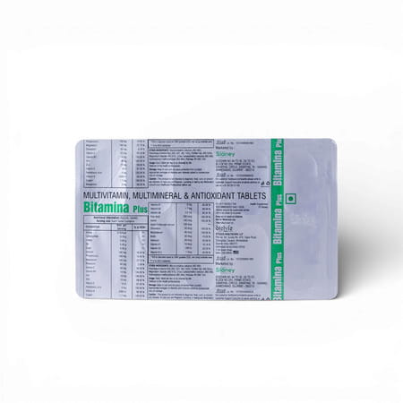 Slaney Bitamina Plus Multivitamin 10 Tablets
