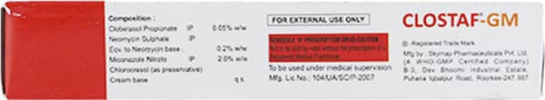 Clostaf Gm Tube Of 10gm Cream