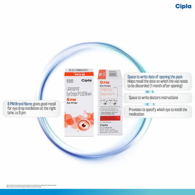 9 Pm Bottle Of 2.5ml Eye Drops