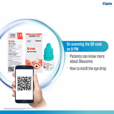 9 Pm Bottle Of 2.5ml Eye Drops