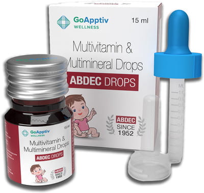 Abdec Bottle Of 15ml Oral Drops