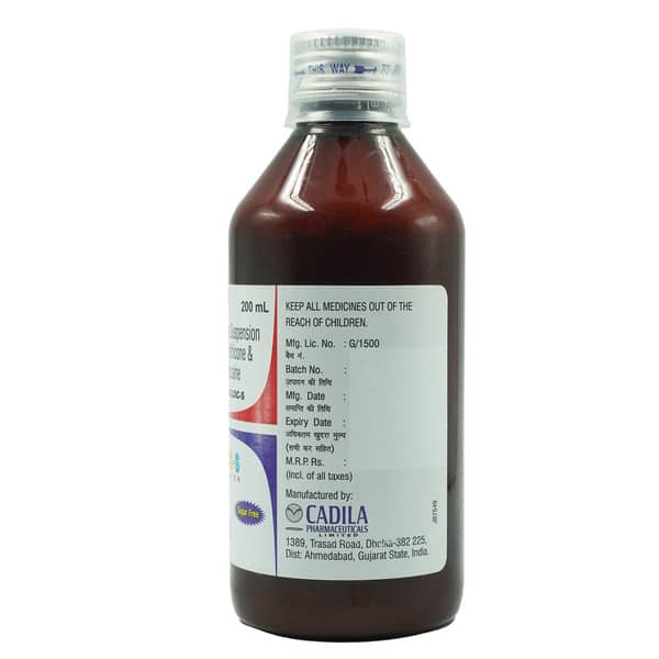 Aciloc S Sugar Free Bottle Of 200Ml Suspension