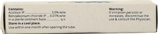 Acivir 3% Tube Of 5Gm Eye Ointment