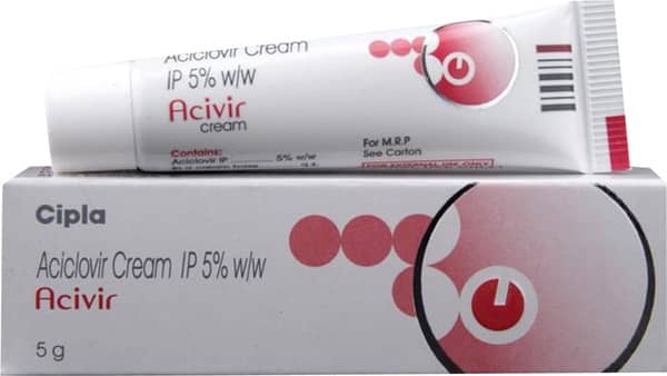 Acivir 5% Tube Of 5Gm Cream
