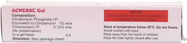 Acnesol 1% Tube Of 20gm Gel