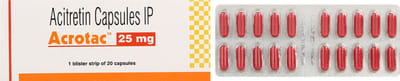 Acrotac 25mg Strip Of 20 Capsules