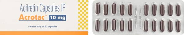 Acrotac 10mg Strip Of 20 Capsules