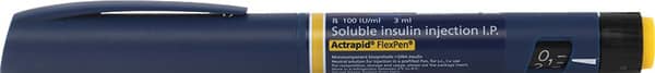 Actrapid Flexpen 100iu/ml Solution For Injection