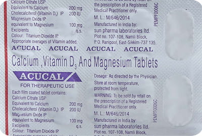 Acucal Strip Of 10 Tablets