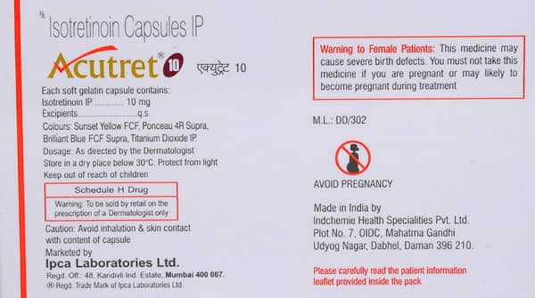 ACUTRET 10 CAPSULE