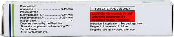 Adapen 0.1% Gel 15gm