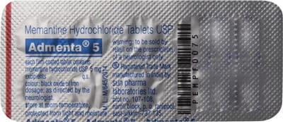 Admenta 5mg Strip Of 10 Tablets