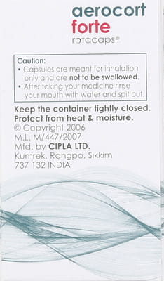 Aerocort Forte Box Of 30 Rotacaps