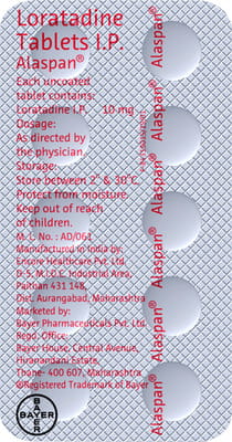Alaspan 10mg Strip Of 10 Tablets