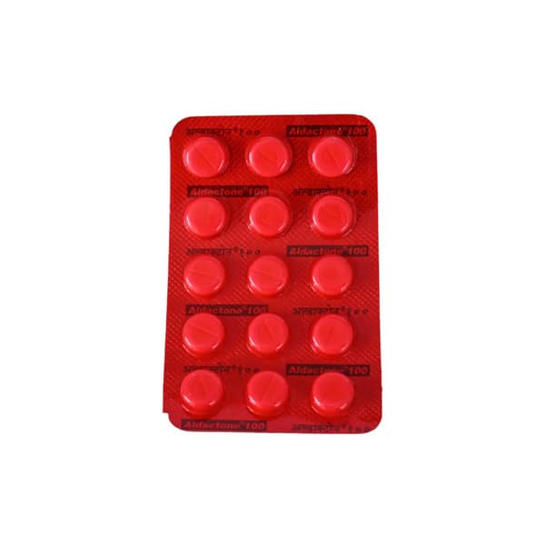 Aldactone 100mg Strip Of 15 Tablets