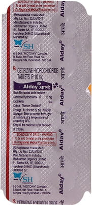 Alday 10mg Strip Of 10 Tablets