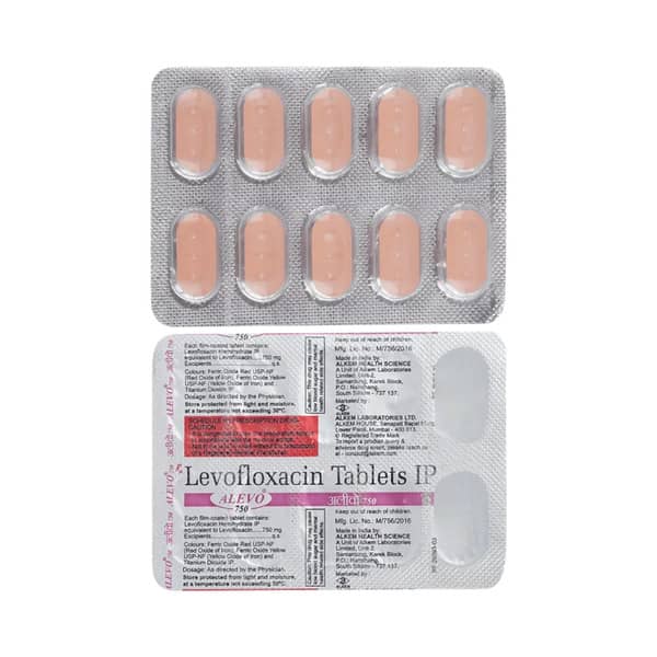 Alevo 750mg Strip Of 10 Tablets