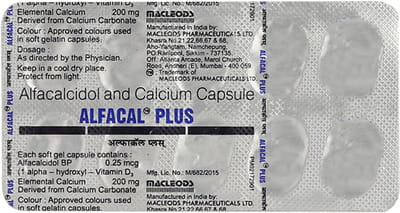 Alfacal Plus Strip Of 10 Capsules