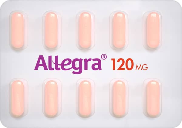 Allegra 120Mg Strip Of 10 Tablets