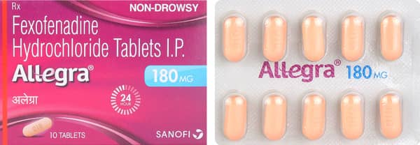 Allegra 180mg Tablet