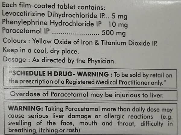 Allercet Cold Tablet