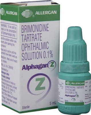 Alphagan Z Bottle Of 5ml Eye Drops