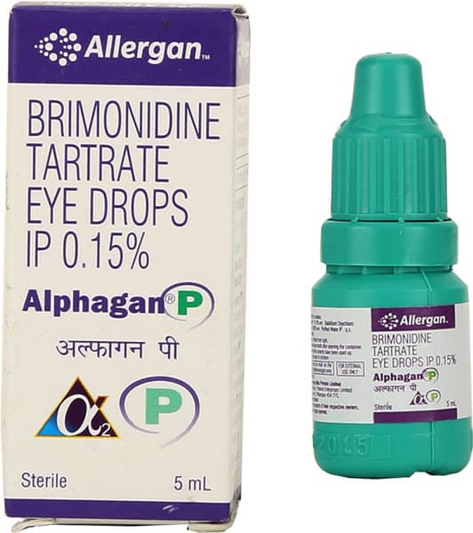 Alphagan P Bottle Of 5ml Eye Drops