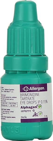 Alphagan P Bottle Of 5ml Eye Drops