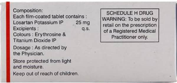 Alsartan 25Mg Strip Of 10 Tablets