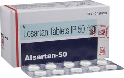 Alsartan 50mg Strip Of 10 Tablets