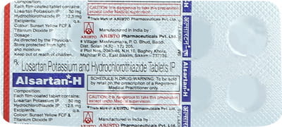 Alsartan H Strip Of 10 Tablets