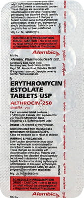 Althrocin 250mg Strip Of 10 Tablets