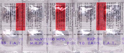 Alzil 10mg Strip Of 10 Tablets