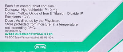 Alzil 10mg Strip Of 10 Tablets