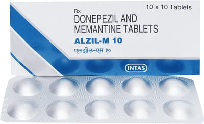 Alzil M 10/5mg Strip Of 10 Tablets