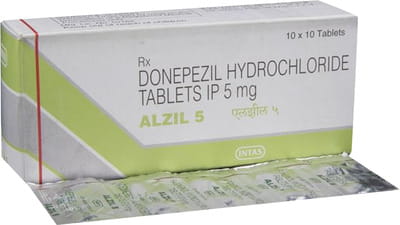 Alzil 5mg Strip Of 10 Tablets
