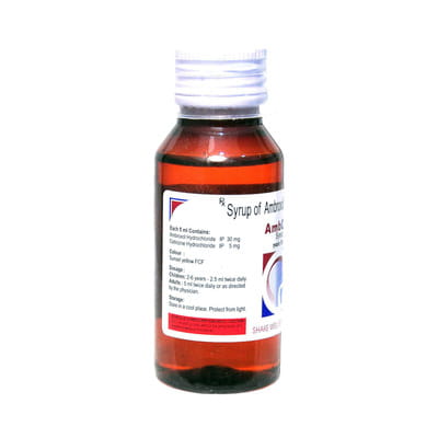 Ambcet Bottle Of 60ml Syrup