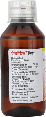 Ambrodil Bottle Of 100ml Syrup