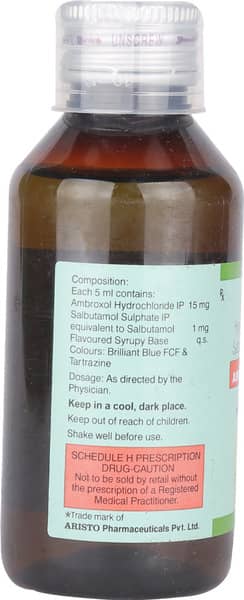 Ambrodil S Bottle Of 100Ml Syrup