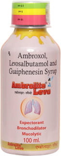 Ambrolite Levo Bottle Of 100Ml Syrup