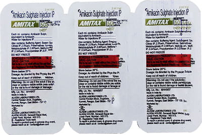 Amitax 500mg Vial Of 2ml Injection