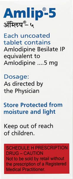 Amlip 5 Tablet