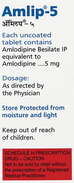 Amlip 5 Tablet