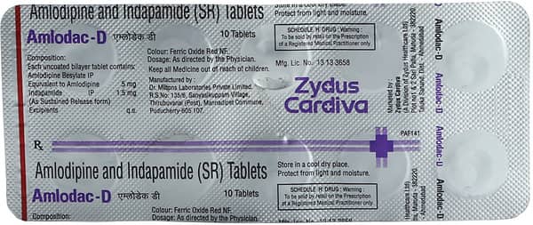 Amlodac D Strip Of 10 Tablets