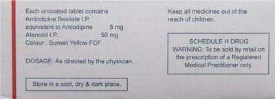 Amloz At 50mg Strip Of 14 Tablets