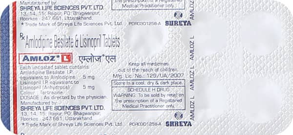 Amloz L Strip Of 10 Tablets