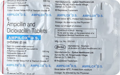 Ampilox Ds Strip Of 10 Tablets