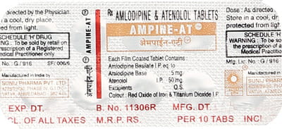 Ampine At Strip Of 10 Tablets
