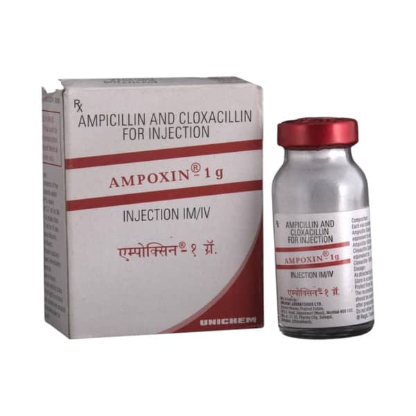 Ampoxin 1gm Dry Vial Of 1 Powder For Injection